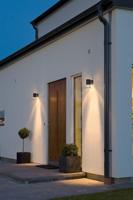 Konstsmide Modena Big 7515-750 Buitenlamp (wand) Halogeen GU10 35 W Zwart - thumbnail