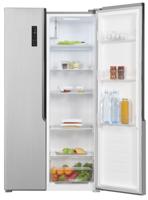 Exquisit SBS135-040F amerikaanse koelkast Vrijstaand 442 l F Roestvrijstaal - thumbnail