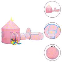 VidaXL Kinderspeeltent 301x120x128 cm roze - thumbnail