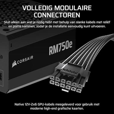 Corsair CP-9020295-EU PC-netvoeding 750 W ATX 80 Plus Gold - thumbnail