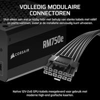 Voedingsbron Corsair RM750E 750 W 80 Plus Gold - thumbnail