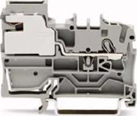 WAGO 2002-7111 Potentiaalklem 5.20 mm Spanveer Grijs 50 stuk(s) - thumbnail