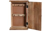 Sleutelkastje Home ESPRIT Wit Natuurlijk 18 x 7,5 x 28 cm - thumbnail