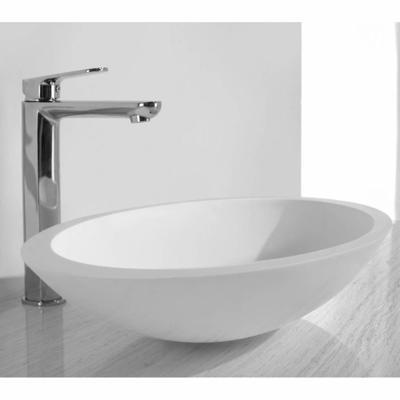 Opzetfontein Solid Surface Rond 59X35X11 cm Aqua Splash