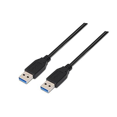 Nanocable 10.01.1002-BK - USB 3.0 kabel, type A/M-A/M, mannelijk, zwart, 2,0 mts