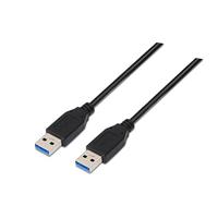 Nanocable 10.01.1002-BK - USB 3.0 kabel, type A/M-A/M, mannelijk, zwart, 2,0 mts - thumbnail