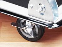 Meister Werkzeuge 8985620 Plateauwagen Inklapbaar, Met opbergvak Staal Laadvermogen (max.): 150 kg - thumbnail