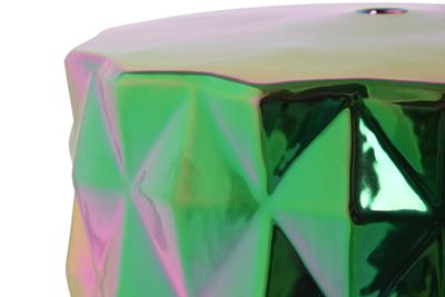 Bijzettafel Home ESPRIT Multicolour Porselein 33 x 33 x 45 cm