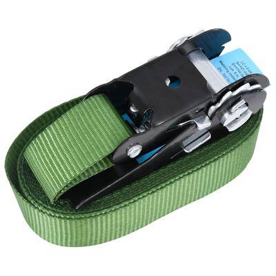 VidaXL Spanbanden 4 st 800 dan 6 m groen