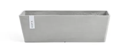 Ecopots Bruges Witgrijs L45 x B17 x H17 cm