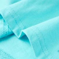 Kindershirt met korte mouwen 104 zeeblauw - thumbnail