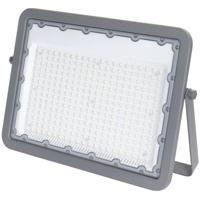 LED Bouwlamp 200W - Koud Wit 6500K - Waterdicht IP65 - Aluminium Grijs - thumbnail