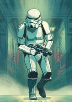 Komar Into Adventure Fotobehang Star Wars - Mandalorian Stormtrooper Print - IADX4-024 - thumbnail