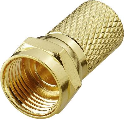 Renkforce 0403325 F-stekker Aansluitingen: F-stekker Kabeldiameter: 7.5 mm 1 stuk(s)