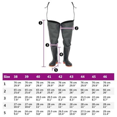 VidaXL Visserslaarzen maat 38 donkergroen