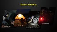 NiteCore NC-NWL20 NWL20 Werklamp LED werkt op een accu 600 lm - thumbnail