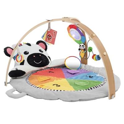 BABY EINSTEIN Zen's Activity Milestones speelkleed met houten staaf, multisensorisch speelgoed, vanaf de geboorte BABY EINSTEIN Zen's Activity Milestones speelkleed met houten staaf, multisensorisch speelgoed, vanaf de geboorte
