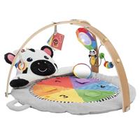 BABY EINSTEIN Zen's Activity Milestones speelkleed met houten staaf, multisensorisch speelgoed, vanaf de geboorte - thumbnail