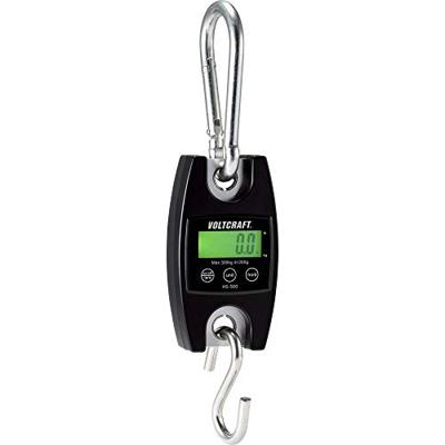 VOLTCRAFT HS-300 Hangweegschaal Weegbereik (max.) 300 kg Resolutie 200 g Zwart VOLTCRAFT HS-300 Hangweegschaal Weegbereik (max.) 300 kg Resolutie 200 g Zwart