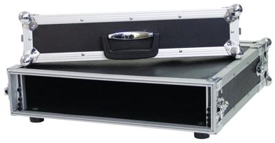 Roadinger Effect Rack CO DD 19 inch flightcase 2HE 400mm diep