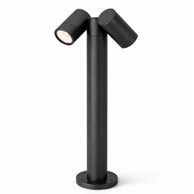 Aspen Dubbel LED sokkellamp - 45cm - 2x 4 Watt 345 Lumen - Kantelbaar - IP65 Waterdicht - 4000K - Padverlichting - Zwart - Staande buitenlamp Aspen Dubbel LED sokkellamp - 45cm - 2x 4 Watt 345 Lumen - Kantelbaar - IP65 Waterdicht - 4000K - Padverlichting - Zwart - Staande buitenlamp