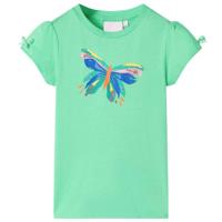 VidaXL Kindershirt 128 lichtgroen - thumbnail