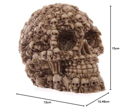 Meerdere Schedels Hoofd Woonaccessoire