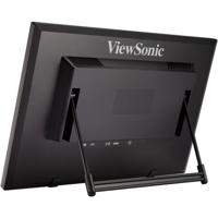 VIEWSONIC TD1630-3 39,6 cm 16 inch 1366x768 10-punts multitouch 190 nits VGA HDMI luidsprekers bookstand stijl HD 16 inch zwart - thumbnail