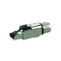 Telegärtner 100023087 RJ45-stekker CAT 6A afgeschermd 100023087 Stekker, recht Aantal polen (sensoren) 8 1 stuk(s) - thumbnail
