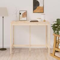 Bartafel 140x80x110 cm massief grenenhout - thumbnail