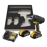 DeWalt DCF961H2G-QW Accu Slagmoersleutel | XR 18V | Veiligheidsring | 1632 Nm | 1/2&apos;&apos; | 2x 5,0Ah Accu&apos;s + lader - DCF961H2G-QW - thumbnail