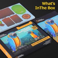 Cubic Fun 3d puzzel national geographic ara, 94st. - thumbnail