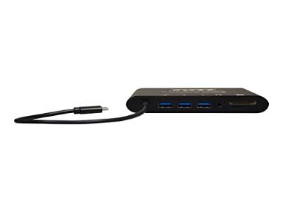 Port Designs 901906 interface hub USB 3.2 Gen 1 (3.1 Gen 1) Type-C 5000 Mbit/s Zwart