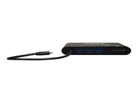 Port Designs 901906 interface hub USB 3.2 Gen 1 (3.1 Gen 1) Type-C 5000 Mbit/s Zwart - thumbnail