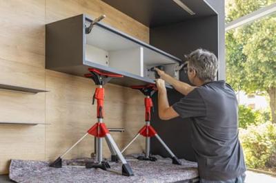 Bessey STE90 Plafondsteun In lengte verstelbaar: 575 - 910 mm Belasting (max.): 350 kg