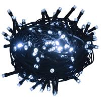 VidaXL Lichtslinger met 150 led&apos;s koudwit 15 m pvc - thumbnail