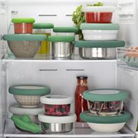 Food Huggers Siliconen deksel - white - medium - thumbnail