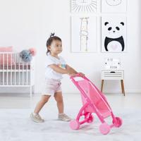 Dolu eenhoorn kinderwagen roze - thumbnail