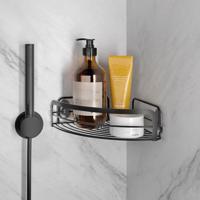 Metaltex Badkamerrek 20x20x6 cm Zwart - thumbnail