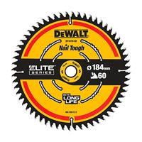 DeWALT Cirkelzaagblad voor Hout | Extreme | Ø 184mm Asgat 16mm 60T - DT1670-QZ - thumbnail