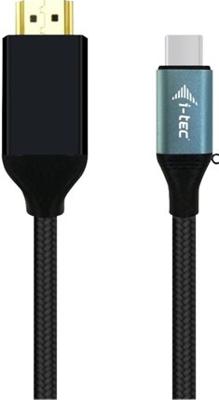 i-tec C31CBLHDMI60HZ USB-C-displaykabel Thunderbolt Aansluitkabel USB-C stekker, HDMI-A-stekker 1.5 m Zwart