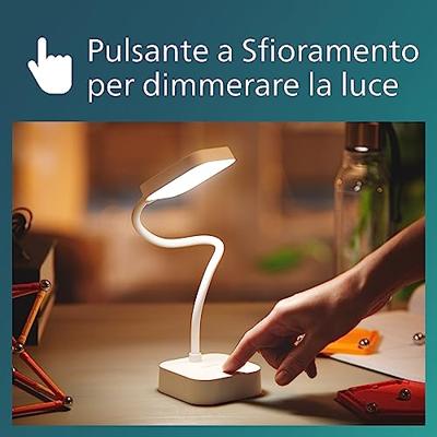 Philips LED Rock DSK211 PT 8719514443815 Tafellamp met accu LED 5 W Wit