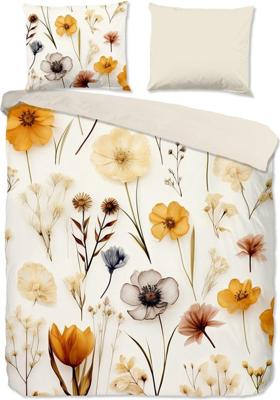 Good Morning Dekbedovertrek "rustige bloemen" - Multi - (140x200/220 cm) - Katoen