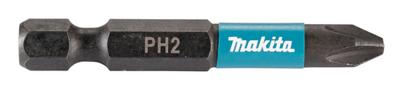 Makita Accessoires E-12407 Slagschroefbit | PH2x50mm | X Impact Black | 10 stuks - E-12407 - thumbnail