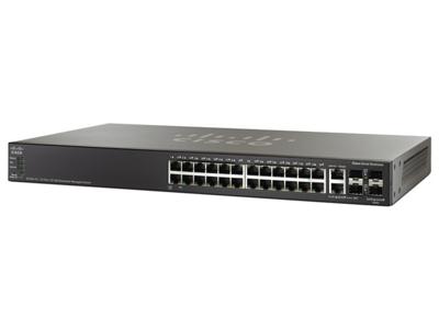 CISCO 24-port 10/100 Stackable Managed Switch with Gigabit Uplinks