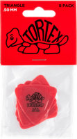 Dunlop 431P50 Tortex Triangle Plectrum 0.50mm 6-Pack - thumbnail