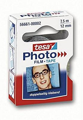 tesa Photo® Reserverol tape (l x b) 7.5 m x 12 mm Transparant Inhoud: 1 stuk(s) tesa Photo® Reserverol tape (l x b) 7.5 m x 12 mm Transparant Inhoud: 1 stuk(s)
