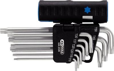 KS Tools 920.2520 TX Haakse schroevendraaierset T 8, T 10, T 15, T 20, T 25, T 27, T 30, T 40, T 45, T 50 10-delig KS Tools 920.2520 TX Haakse schroevendraaierset T 8, T 10, T 15, T 20, T 25, T 27, T 30, T 40, T 45, T 50 10-delig