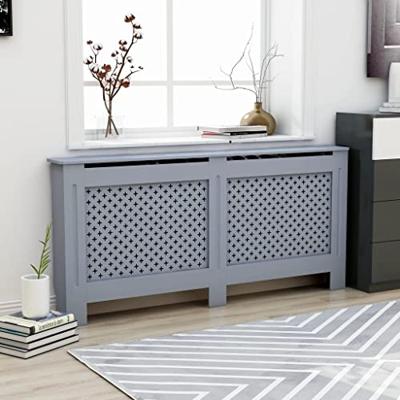 VidaXL Radiatorombouw 172x19x81,5 cm mdf antraciet