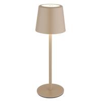 Globo Moderne tafellampVancouver zand bruin oplaadbaar - 58482S - thumbnail
